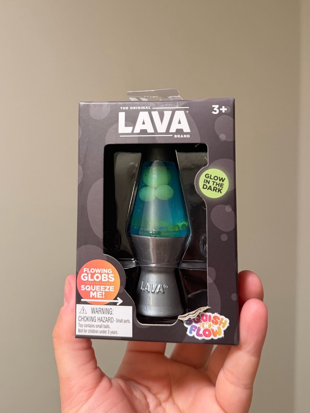 Schylling Lava Lamp Squishy - Blue/Green/Lime